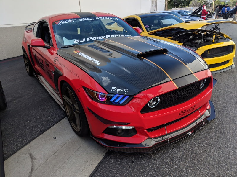 2015-2017 Mustang Dynamic DRL RGB+A Upgrade Kit w/ Halo Kit ColorSHIFT - View 3 | Dirty Garage