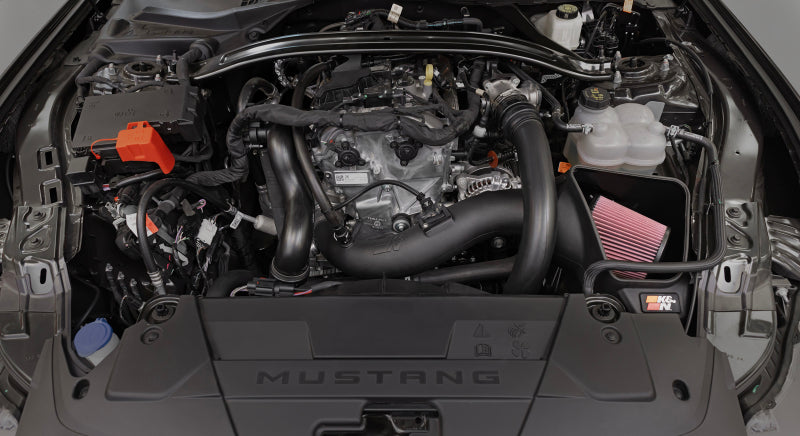 2024 Mustang Ecoboost L4-2.3L F/L Turbo AirCharger - Cold Air Intake System - View 2 | Dirty Garage