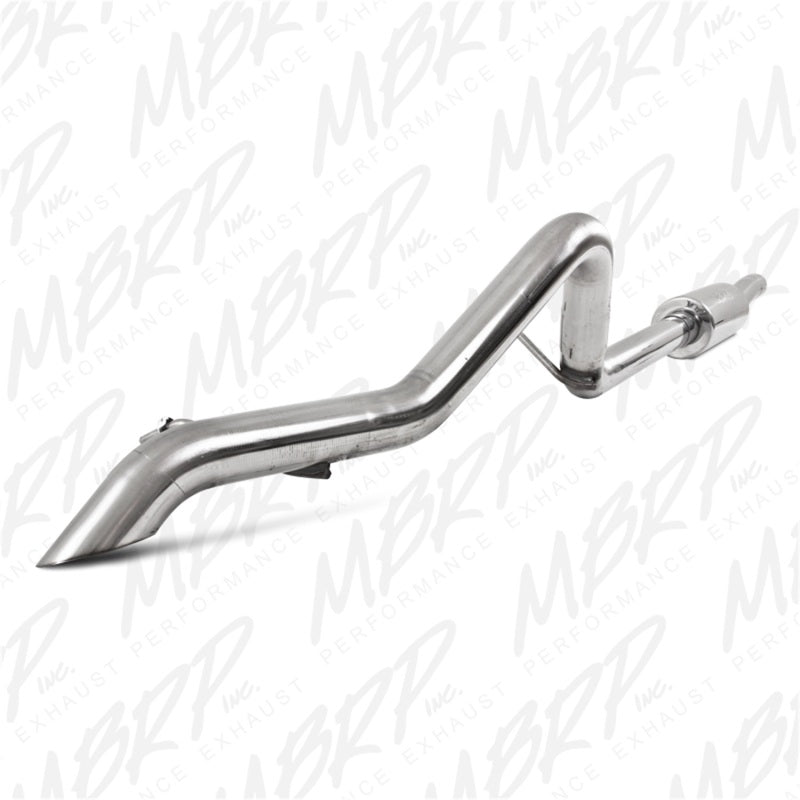2007-2009 Wrangler Off-Road Tail Pipe Muffler Before Axle | Dirty Garage