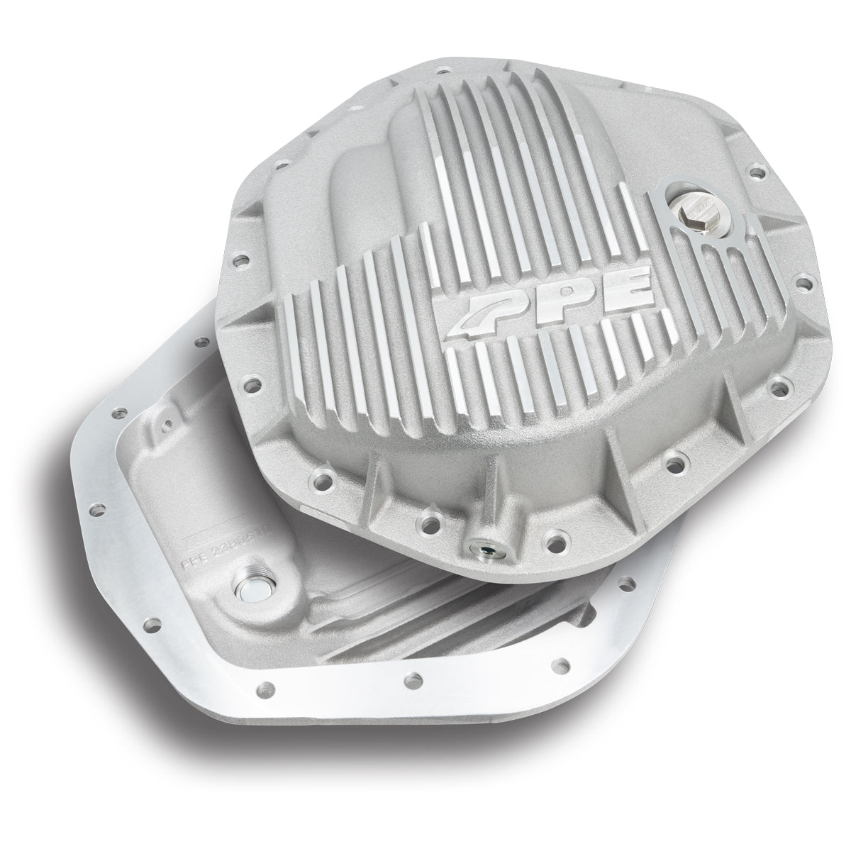 Universal Heavy Duty Cast Aluminum Rear Differential Cover 2500/3500 HD Raw Silver | Dirty Garage
