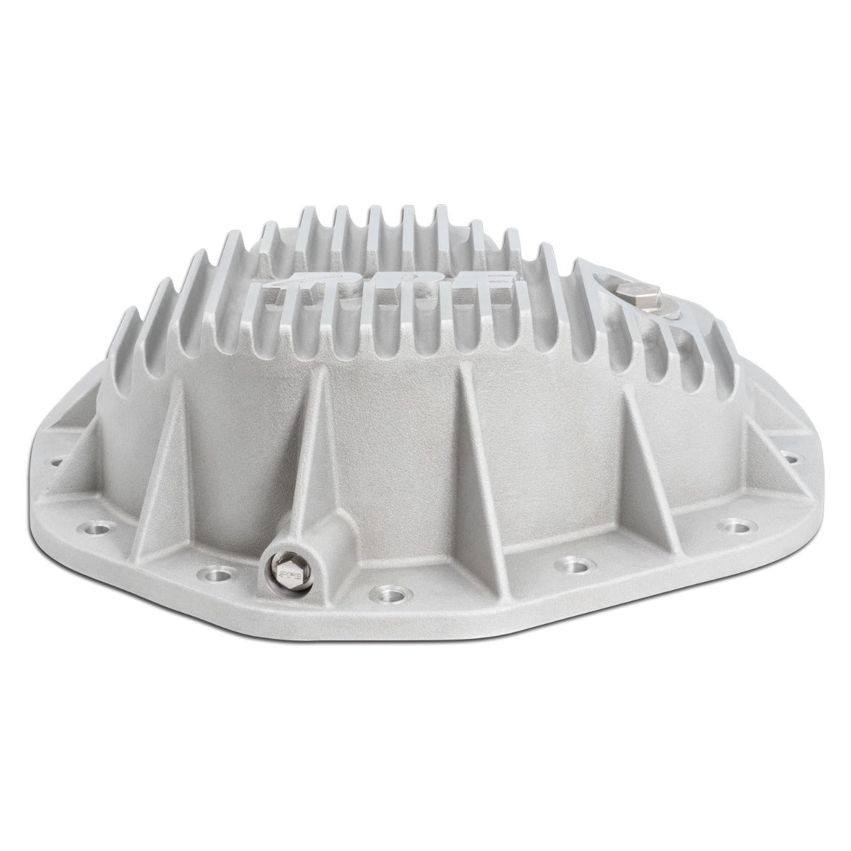 Universal HD 6.4L/6.7L 11.5 Inch /11.8 Inch -14 Heavy-Duty Cast Aluminum Rear Differential Cover Raw - View 3 | Dirty Garage