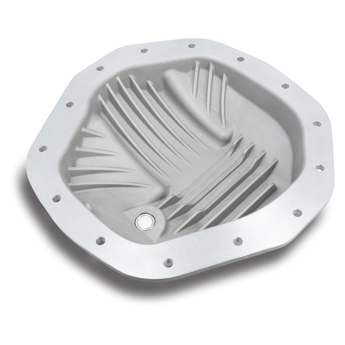 Universal HD 6.4L/6.7L 11.5 Inch /11.8 Inch -14 Heavy-Duty Cast Aluminum Rear Differential Cover Raw - View 6 | Dirty Garage