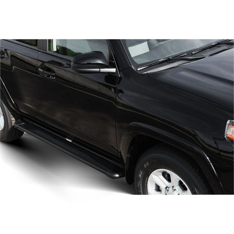 Universal Sure-Grip Series 72" Black Aluminum Running Boards - View 5 | Dirty Garage