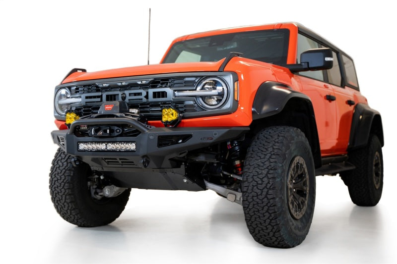 2022-2023 Bronco Raptor Rock Fighter Front Bumper - View 3 | Dirty Garage