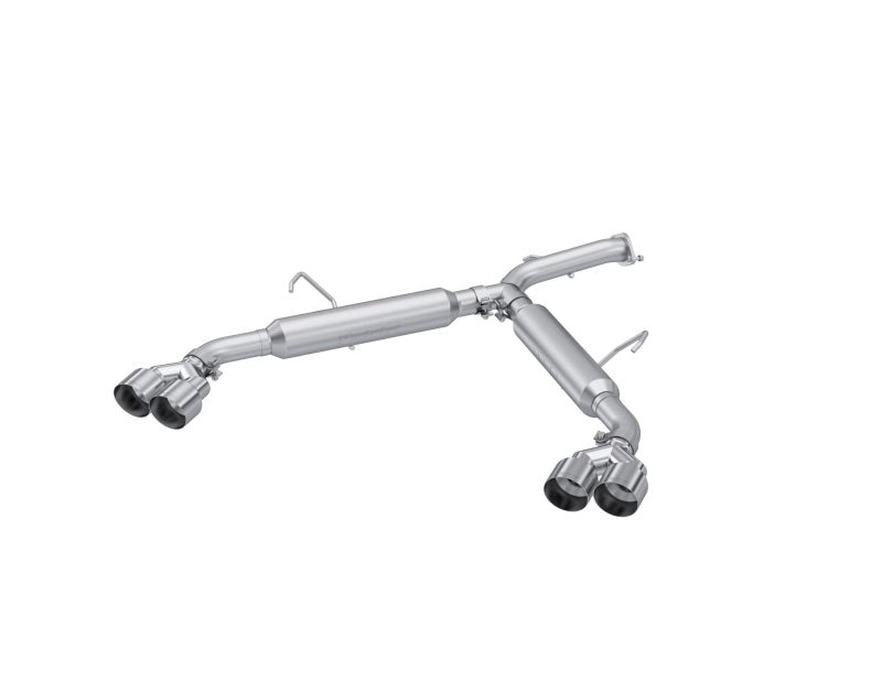 2022-2024 Kia Forte GT Armor Lite AL Steel 2.5" Axle Back Exhaust SS Quad Tips | Dirty Garage