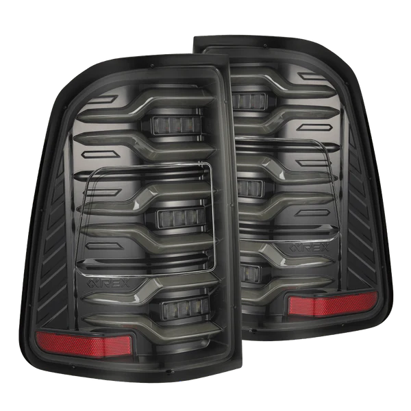 2025 Ram 1500 Luxx-Series LED Tail Lights Alpha Black | Dirty Garage