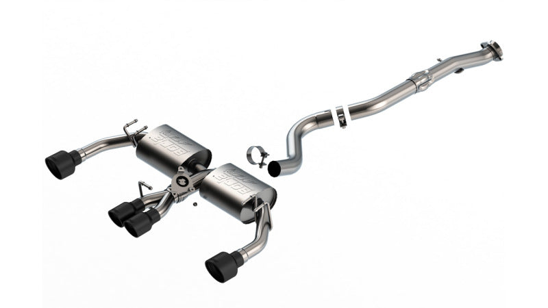 Borla 23-24 Toyota GR Corolla ATAK Cat Back System w/ Black Tips | Dirty Garage