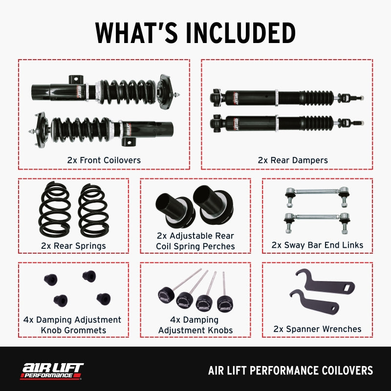 2015-2024 Audi A3 / VW GTI Coilover Kit - View 6 | Dirty Garage