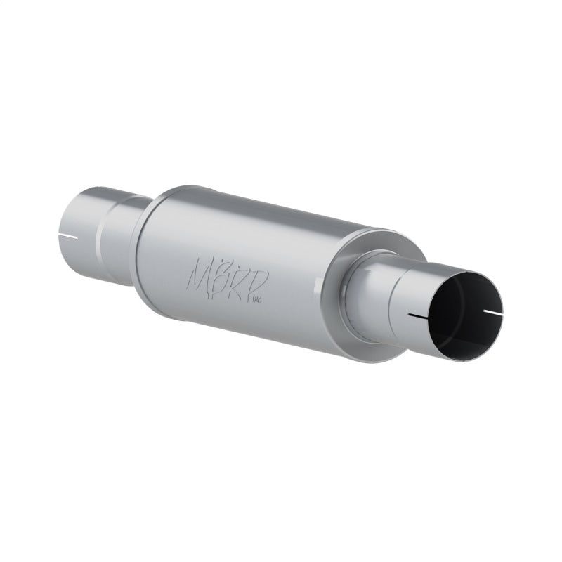 Universal Muffler 4" Inlet Outlet 30in Length AL | Dirty Garage