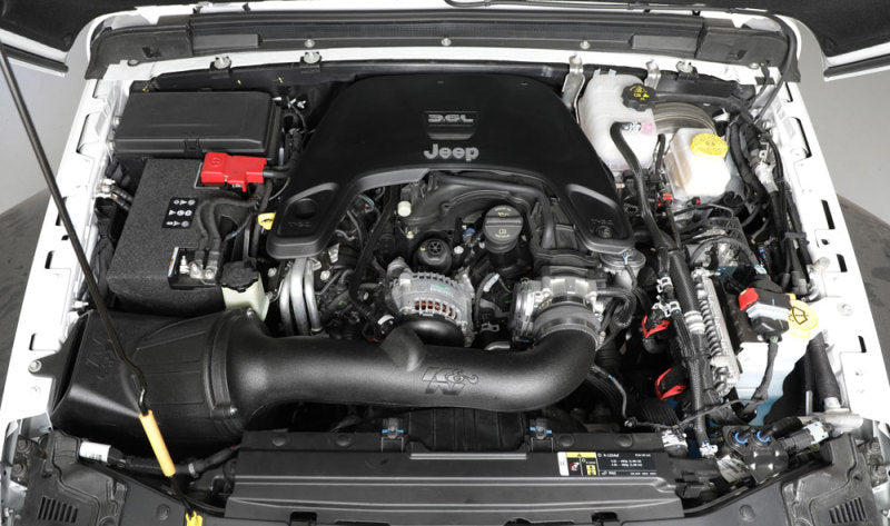 2018 Wrangler JL V6-3.6L F/I AirCharger Performance Intake - View 6 | Dirty Garage