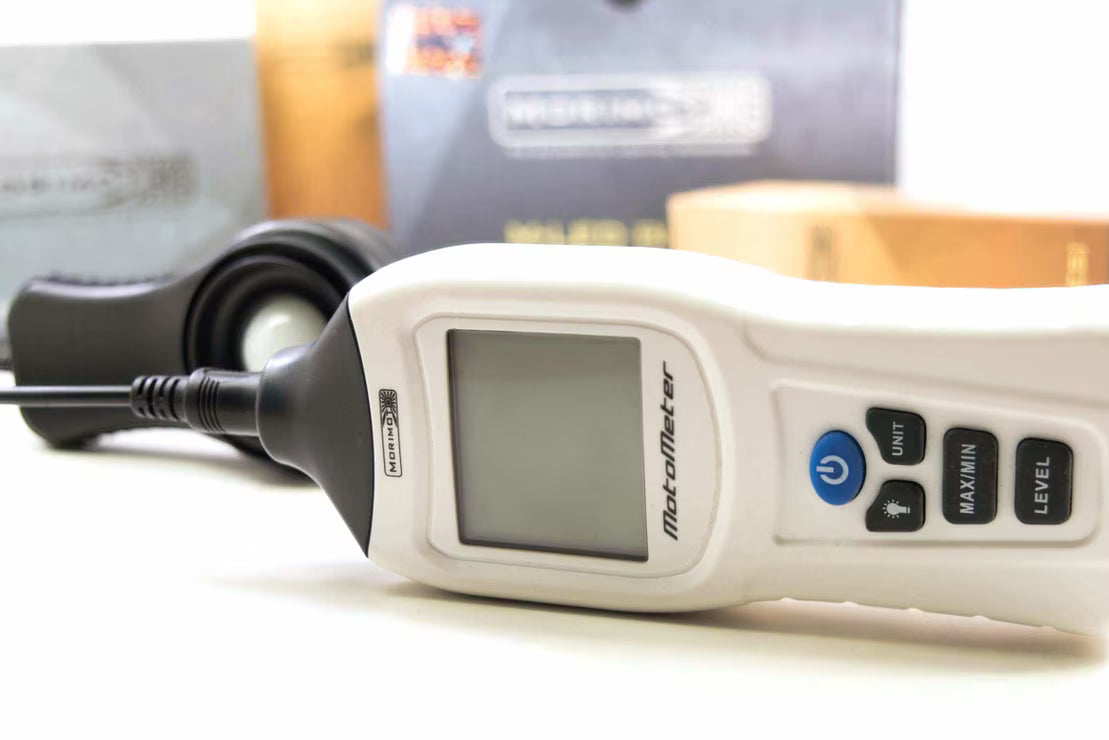 Universal Morimoto MotoMeter Light Meter - View 3 | Dirty Garage
