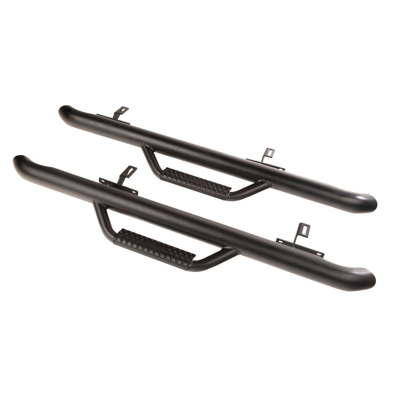 Rugged Ridge Spartan Nerf Bar Textured Black 18-20 Jeep Wrangler JL 2 Door | Dirty Garage