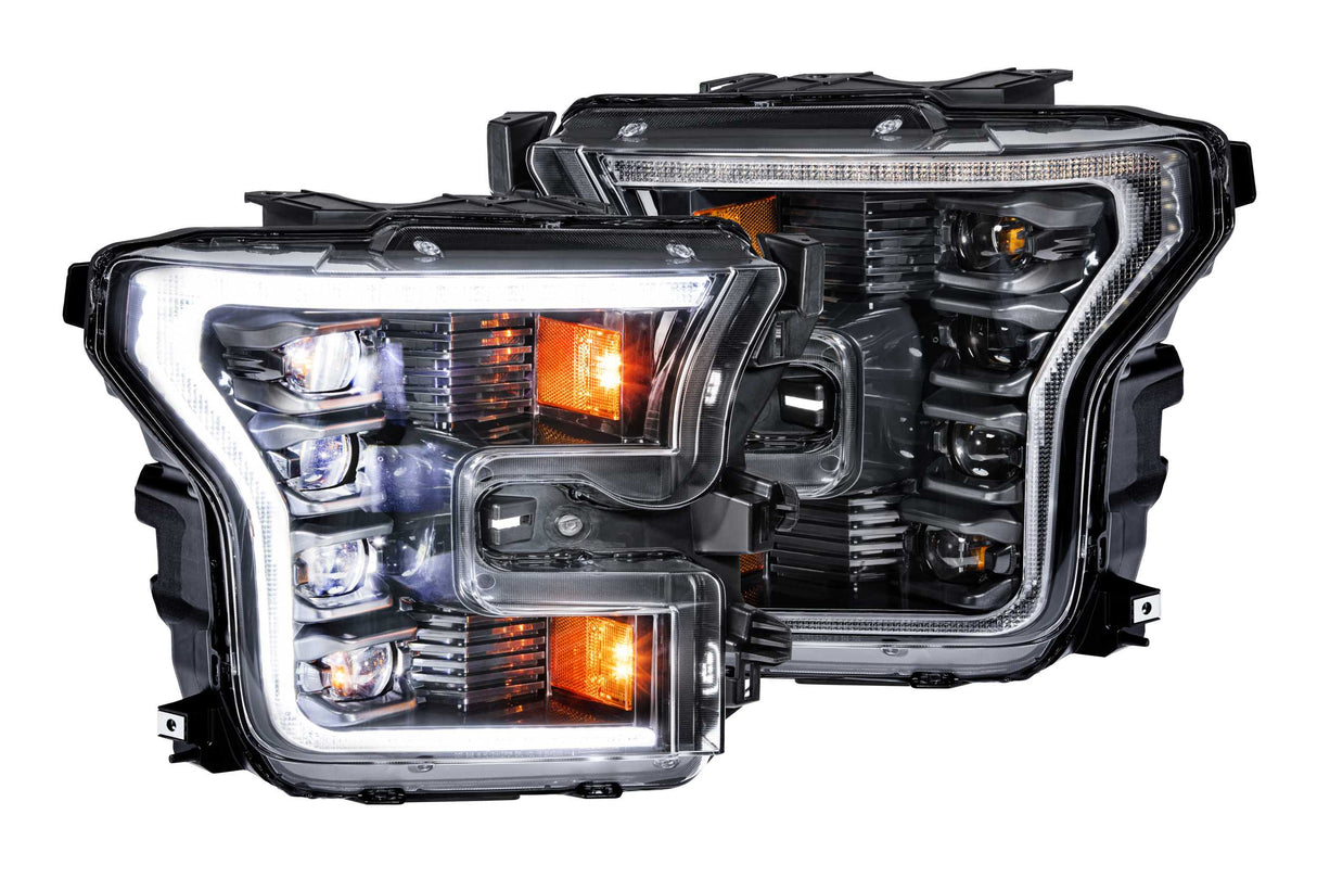 2015-2017 F-150 XB LED Headlights White DRL Gen 2 (LF502.2-ASM) | Dirty Garage