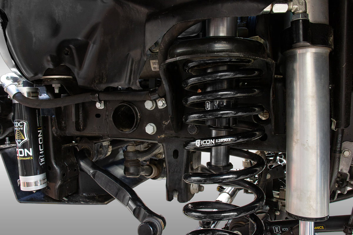 2007-2023 Wrangler JK ICON 2.0 Front Bump Stop Kit - View 3 | Dirty Garage