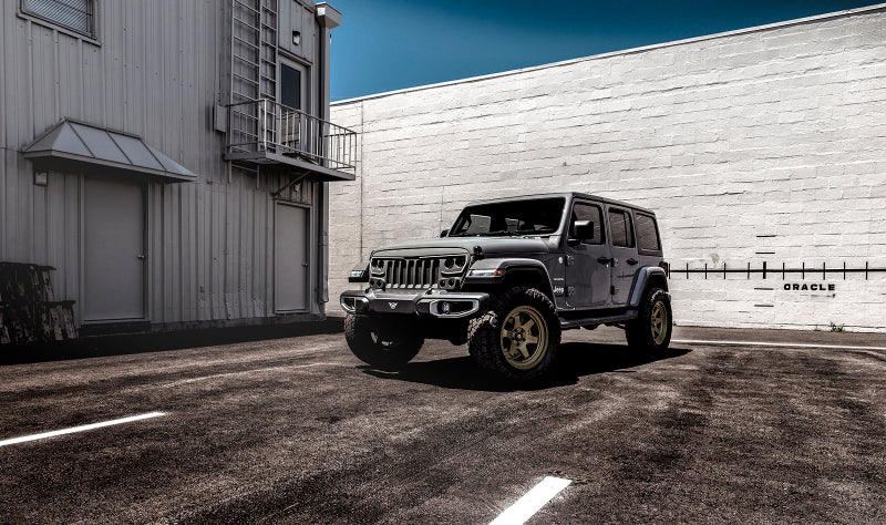 2018-2025 Wrangler JL JT VECTOR Series Full LED Grille - View 11 | Dirty Garage