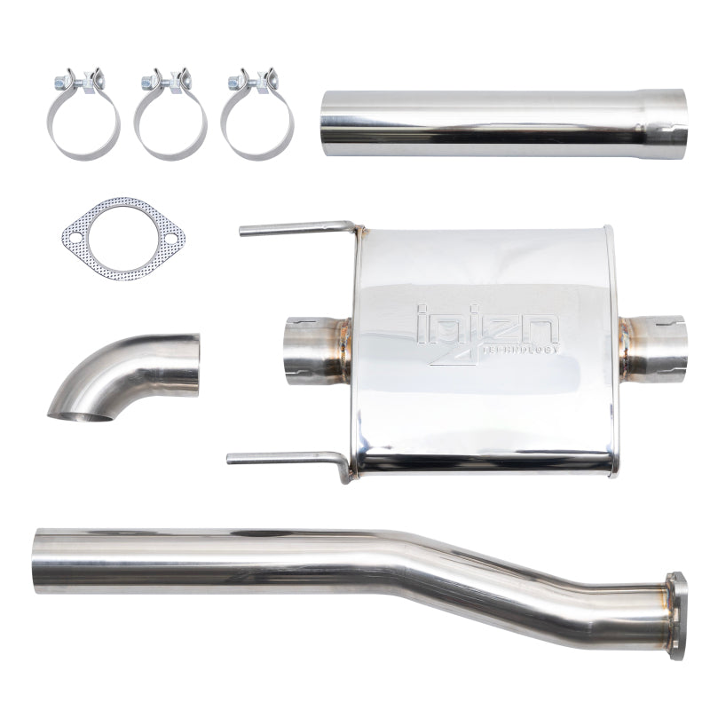 2016-2023 Tacoma Stainless Steel High-Tuck Cat-Back Exhaust System - View 3 | Dirty Garage