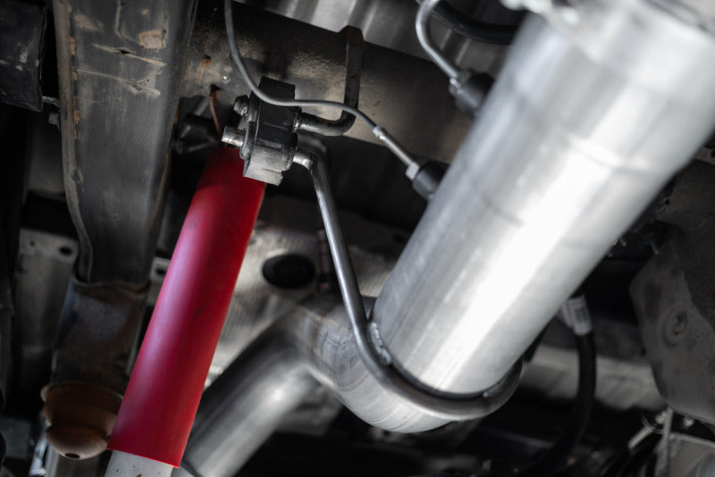 2020-2024 GM HD 6.6L Duramax 4" Mand Bent Tubing AL-Ser Cat Back Single Side Alum - View 3 | Dirty Garage