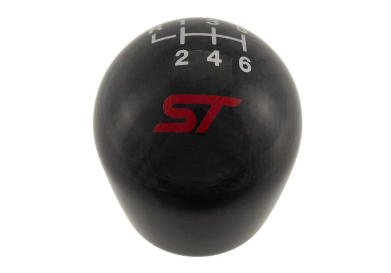 2013-2017 Focus ST Black Carbon Fiber 6 Speed Shift Knob - View 3 | Dirty Garage