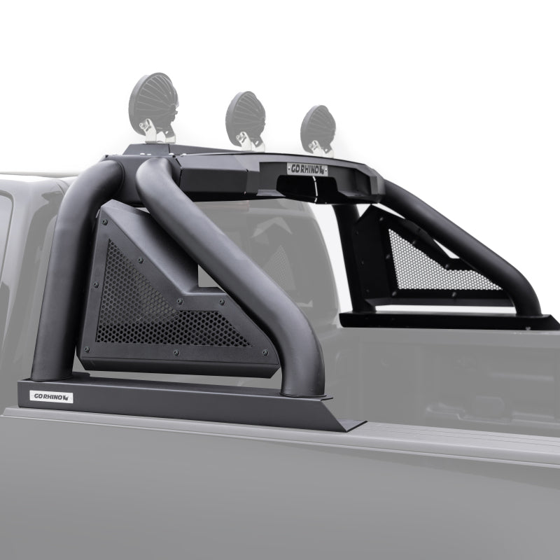 Go Rhino 07-20 Toyota Tundra Sport Bar 2.0 (Full Size) - Tex Blk - View 3 | Dirty Garage