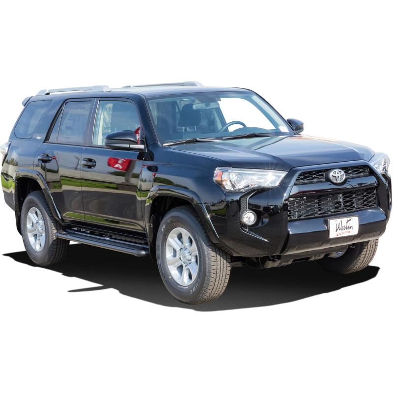 Universal Sure-Grip Series 72" Black Aluminum Running Boards - View 3 | Dirty Garage