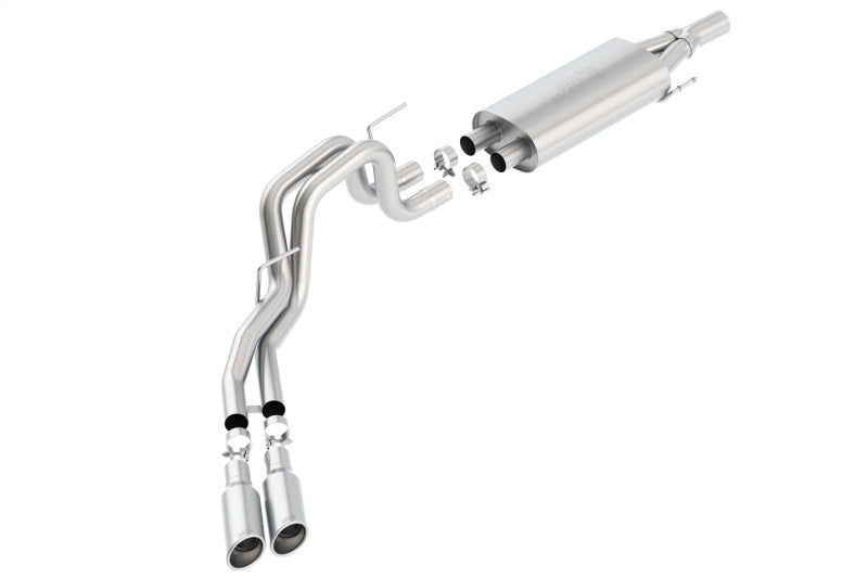 Borla 10-14 Ford F-150 SVT Raptor 6.2L-8cyl SS Catback Exhaust - View 2 | Dirty Garage