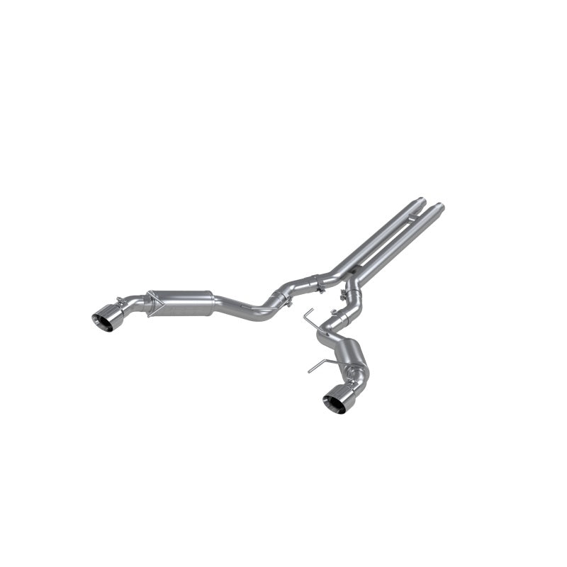 2015-2017 Mustang GT 5.0 3" Cat Back Dual Split Rear Race Version 4.5" Tips | Dirty Garage
