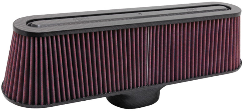 Universal Air Filter with Carbon Fiber Top and Base | Dirty Garage