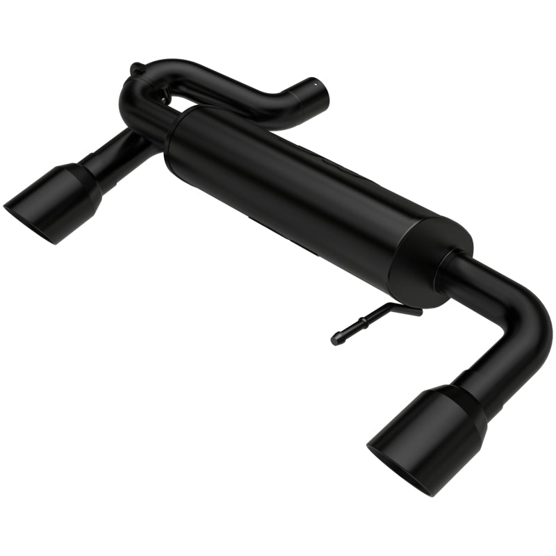 2021-2025 Bronco 2.3L Axle Back Exhaust Dual Split Rear Style Black Tips | Dirty Garage