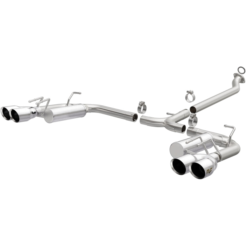 2018-2019 Camry XSE 2.5L Street Series Cat Back Exhaust 4in Polished Quad Tips | Dirty Garage
