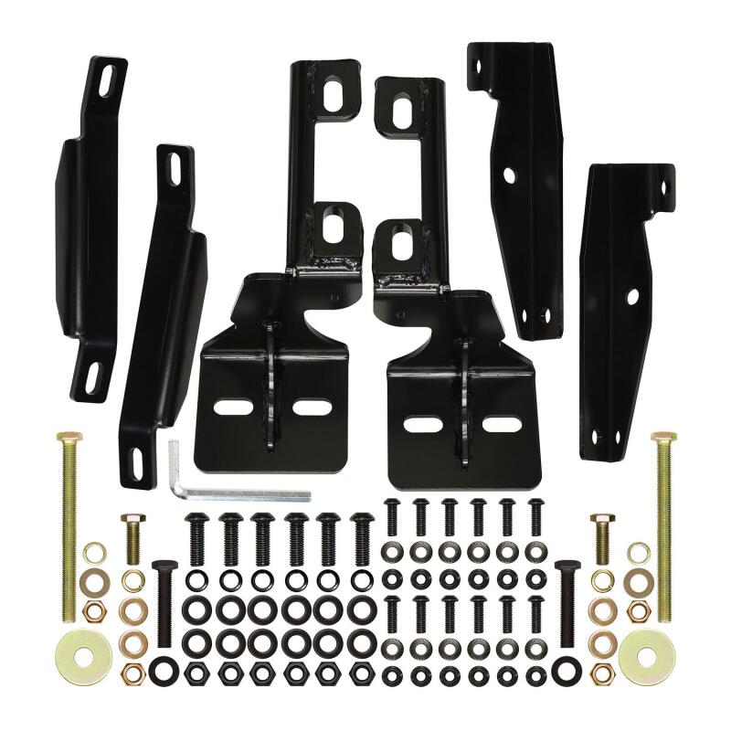 2009-2024 Ram 1500 HDX Modular Black Grille Guard - View 3 | Dirty Garage