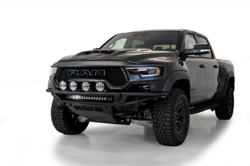 2021-2023 Ram 1500 TRX Pro Bolt-On Front Bumper w Sensors - View 4 | Dirty Garage