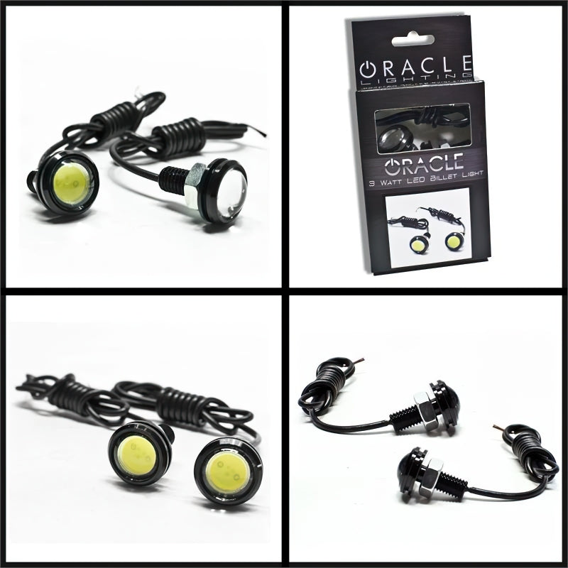 Universal Cree LED Billet Amber Light | Dirty Garage
