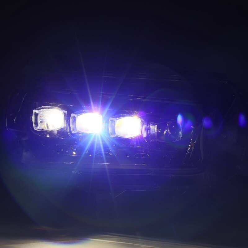 2010-2013 4Runner Nova-Series LED Projector Alpha Black Headlights Sequential Signal DRL - View 2 | Dirty Garage