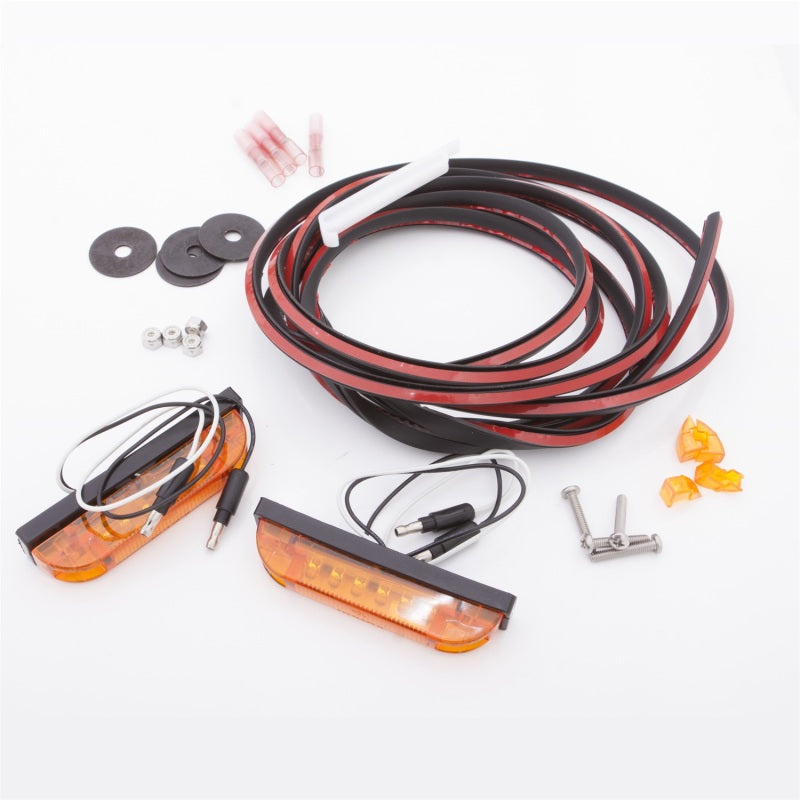 Universal 2-Wire Led Marker Light Kit For Flat Style Flares | Dirty Garage
