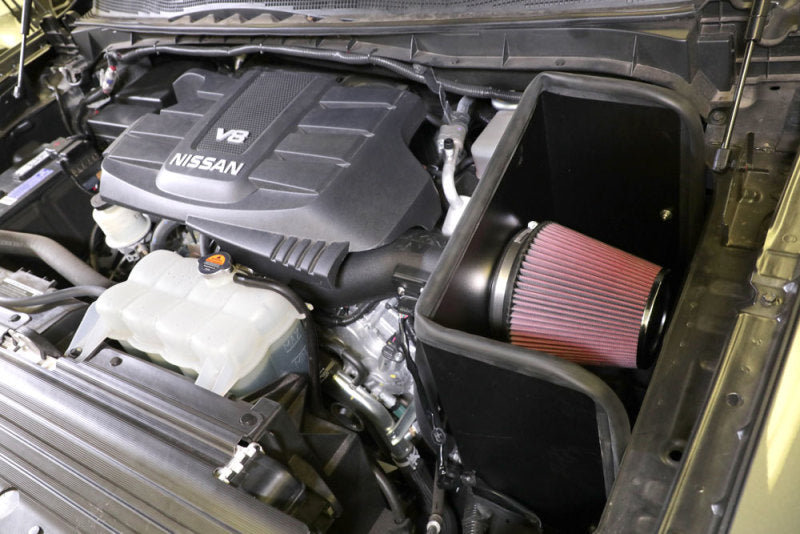 2017-2018 Titan XD V8 5.6L AirCharger Performance Intake - View 4 | Dirty Garage