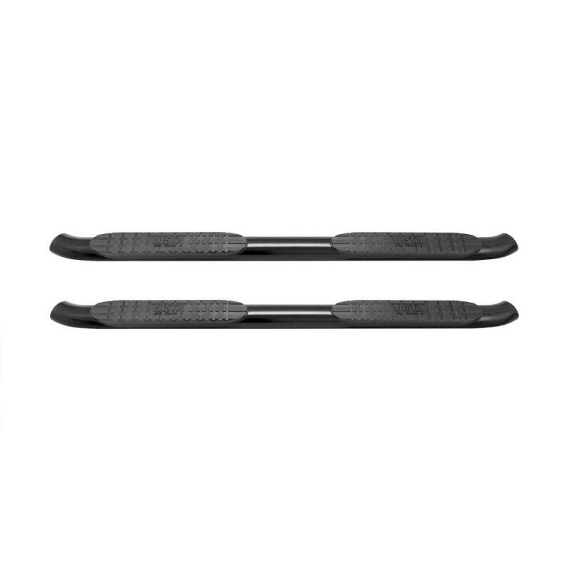 Westin 2015-2018 Ford F-150 SuperCrew PRO TRAXX 4 Oval Nerf Step Bars - Black - View 4 | Dirty Garage