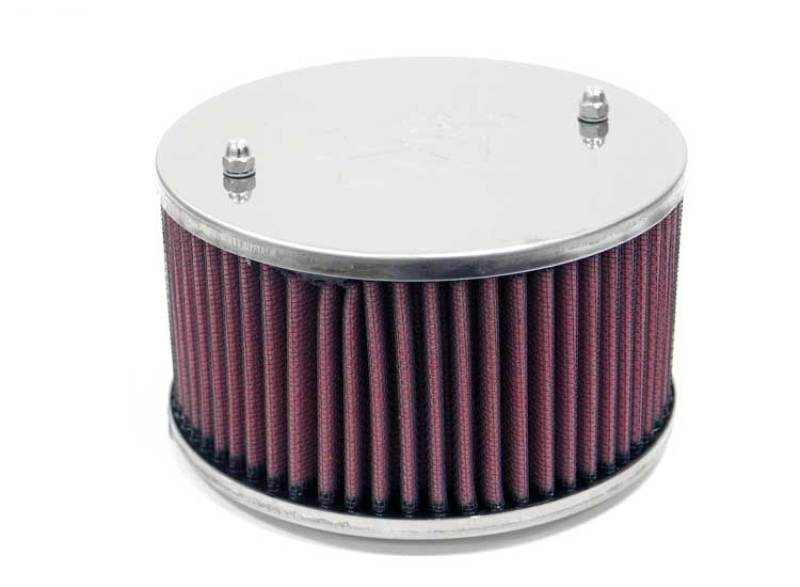 Universal Custom Air Filter - Round 1.625in Flange/1.625in ID/2.75in Overall Height - View 2 | Dirty Garage