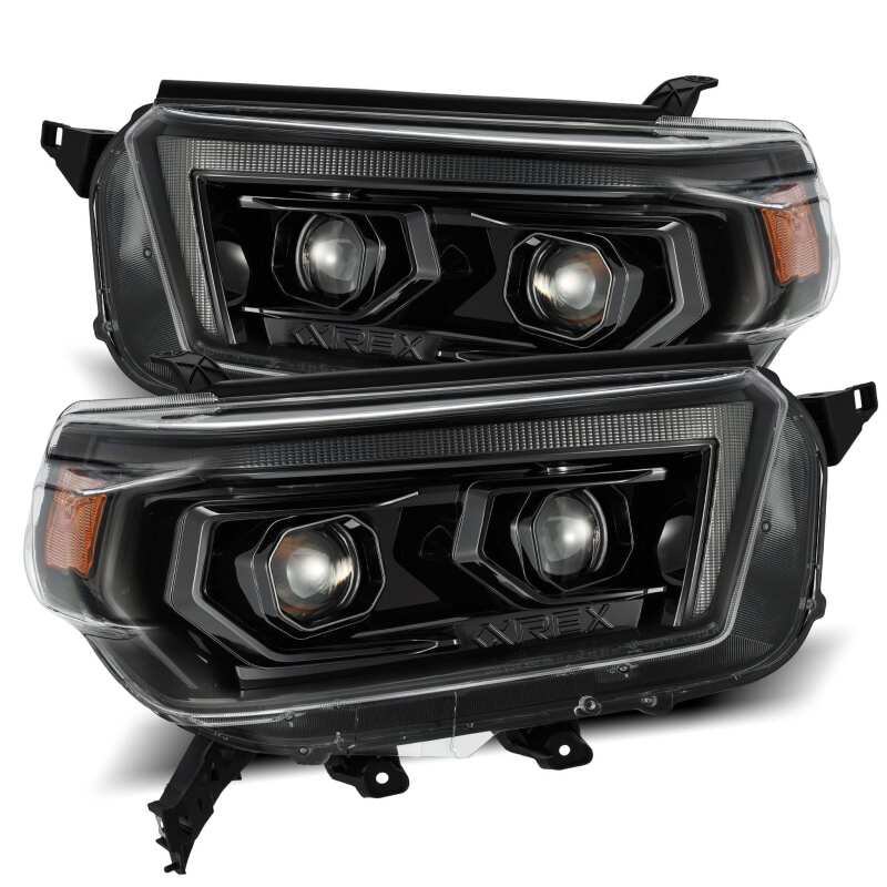 2010-2013 4Runner Pro-Series Projector Alpha Black Headlights Sequential Signal DRL | Dirty Garage