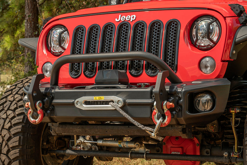 Rugged Ridge Arcus Front Bumper Set W/ Overrider 2018 Jeep Wrangler JK - View 5 | Dirty Garage