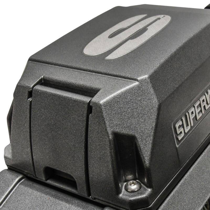 Universal 10k LB 12V SX10SR DC Graphite Synthetic Rope Winch - View 8 | Dirty Garage