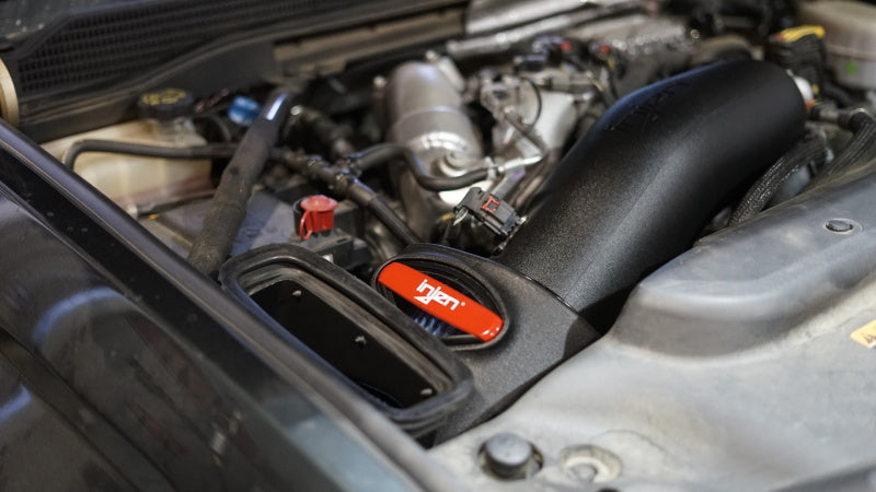 2017-2019 GM HD Evolution Cold Air Intake Oiled Filter - View 12 | Dirty Garage