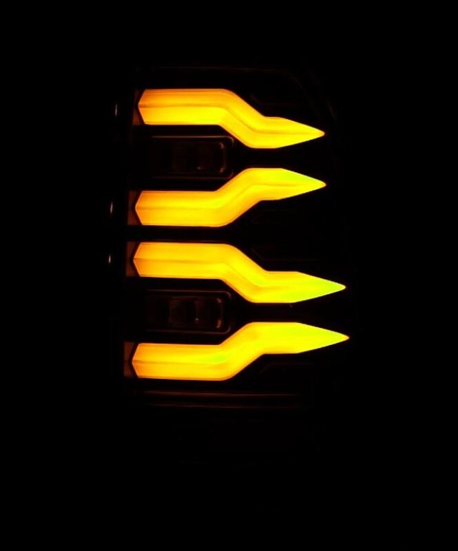 1997-2016 F-150/Super Duty Luxx-Series LED Tail Lights Alpha Black - View 3 | Dirty Garage