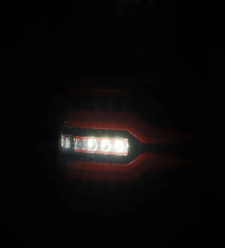 1999-2006 GM HD Luxx-Series LED Tail Lights Black Red - View 2 | Dirty Garage