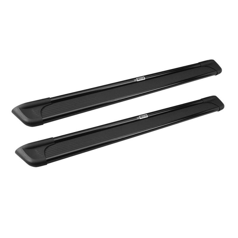 Universal Sure-Grip Series 72" Black Aluminum Running Boards | Dirty Garage