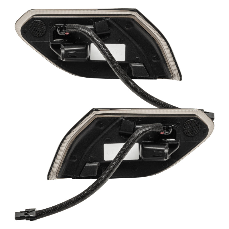 2018-2024 Wrangler Smoked Lens LED Front Sidemarkers - View 17 | Dirty Garage