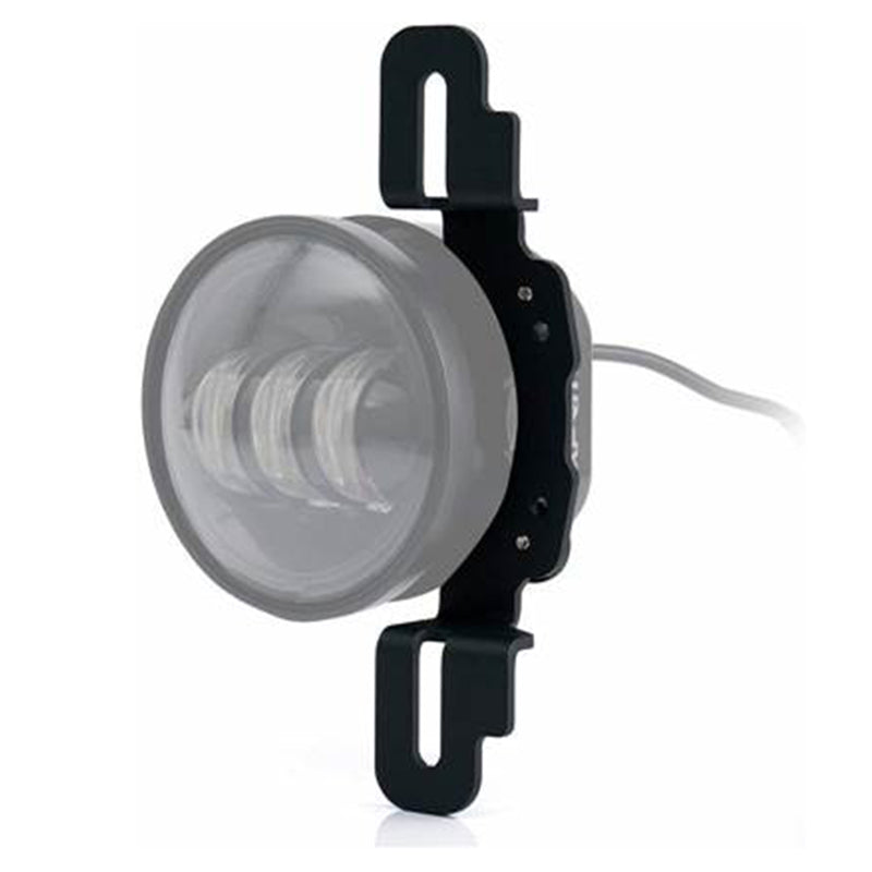 Wrangler LED Fog Light Adapter Brackets - View 3 | Dirty Garage