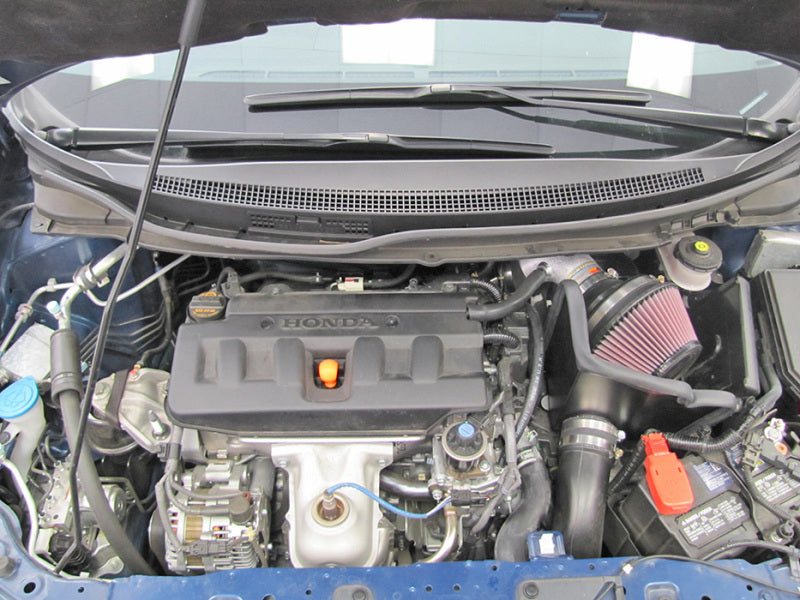 2012-2013 Civic 1.8L L4 Silver Typhoon Intake - View 4 | Dirty Garage