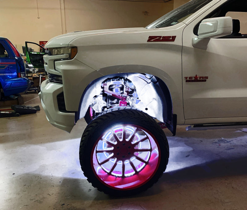 Universal Underbody Wheel Well Rock Light Kit White 4PCS 5000K - View 5 | Dirty Garage