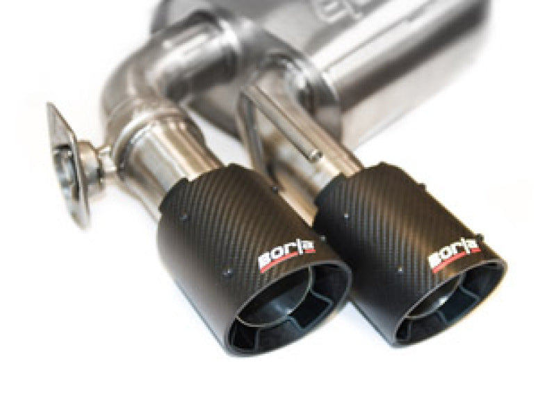 Borla 17-18 Chevrolet Camaro ZL1 6.2L V8 Atak Catback Exhaust w/ Dual Mode Valves CF Black Anod - View 2 | Dirty Garage