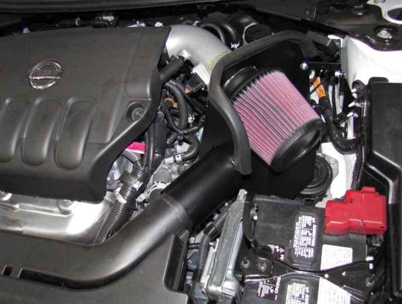 2007-2010 Altima 2.5L Silver Typhoon Short Ram Intake - View 4 | Dirty Garage